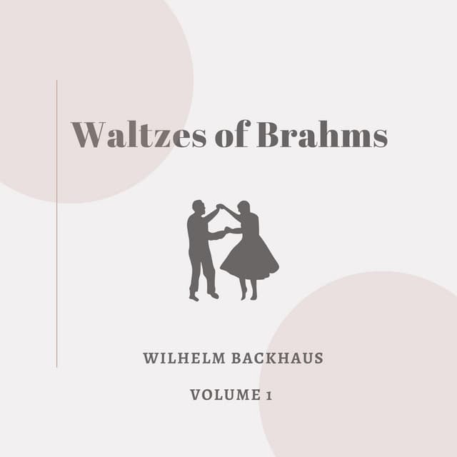 Waltzes of Brahms - Vol. 1 - Johannes Brahms
