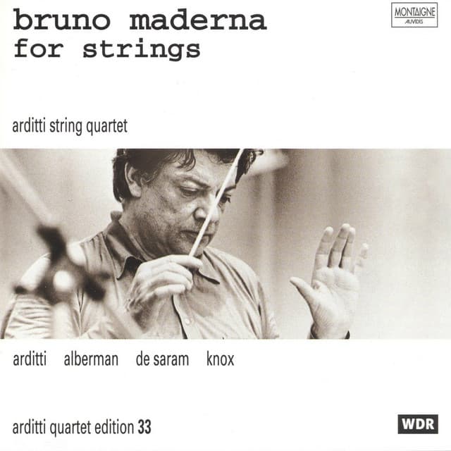 Bruno Maderna for String - Bruno Maderna