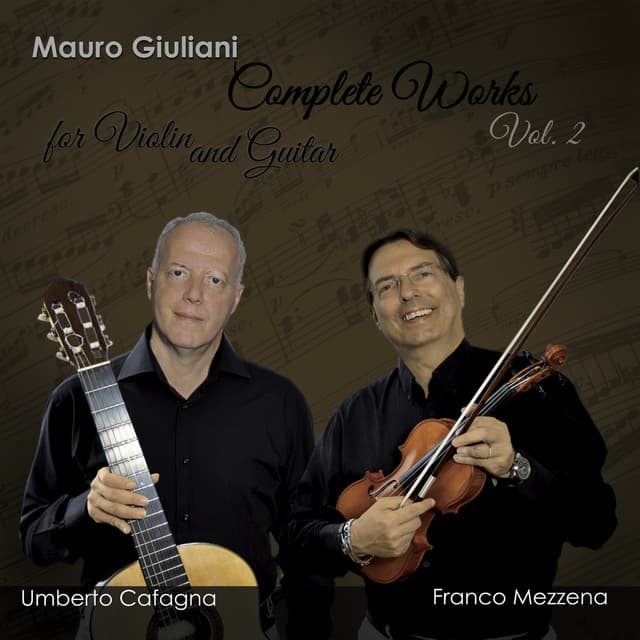 Mauro Giuliani: Complete Works for Violin And Guitar, Vol. 2 - Mauro Giuliani