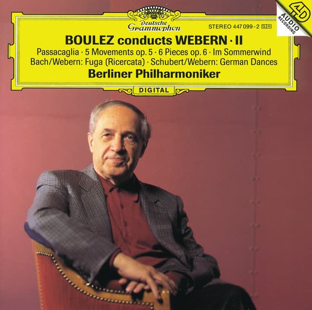 Boulez conducts Webern II - Anton Webern