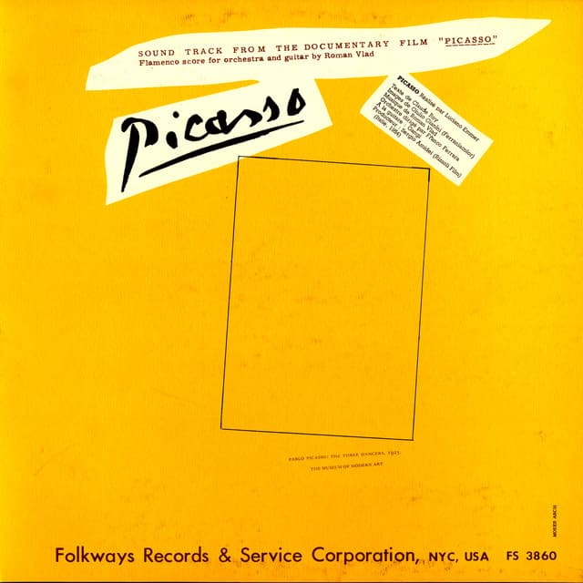 Picasso: Soundtrack from the Documentary Film - Franco Ferrara