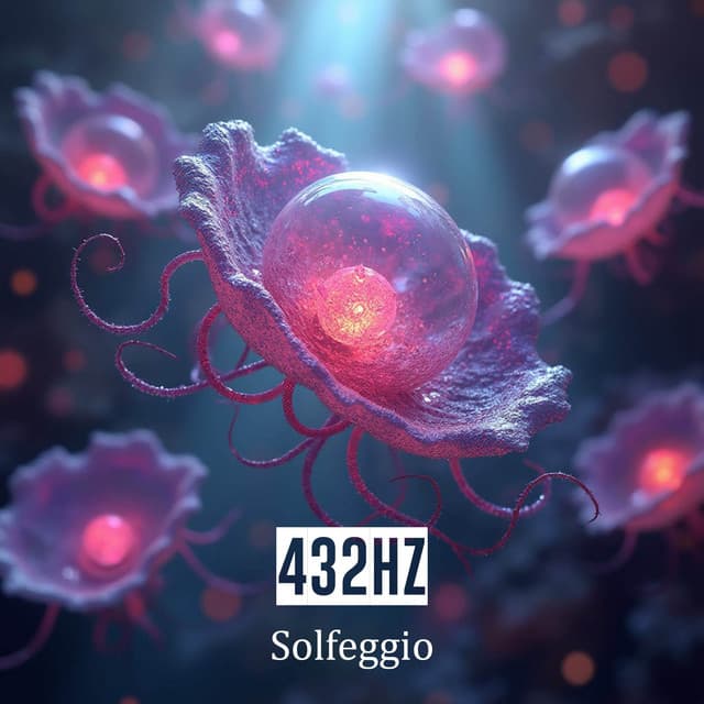 432 Hz Harmonizing Energy: Meditative Healing Waves - Solfeggio