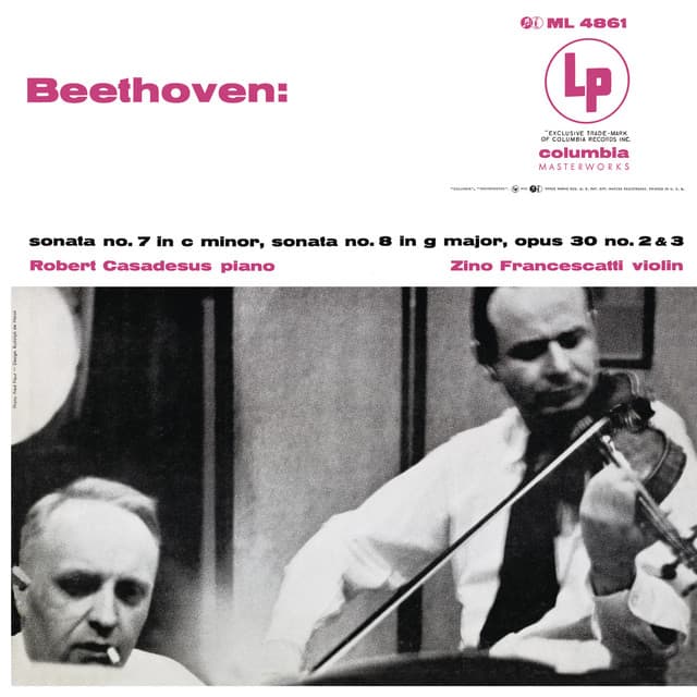 Beethoven: Violin Sonatas 7 & 8 - Ludwig van Beethoven