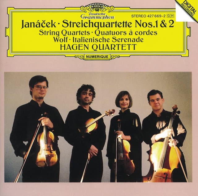 Janácek: String Quartets Nos.1 & 2 / Wolf: Italian Serenade - Leoš Janáček
