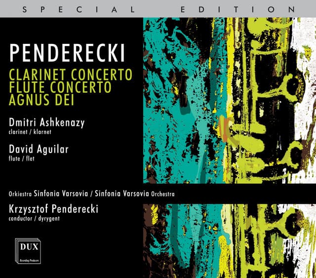 Krzysztof Penderecki: Clarinet Concerto, Flute Concerto, Agnus Dei - Krzysztof Penderecki