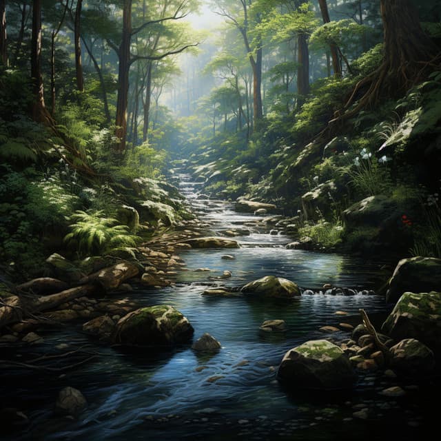 Baby's Stream Lullaby: Soft Water Melodies - Dreamtime Music