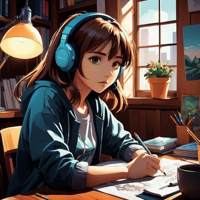 Caffeine & Notebooks: Lo-Fi Beats for Exam Prep - Lofi Hip-Hop Beats