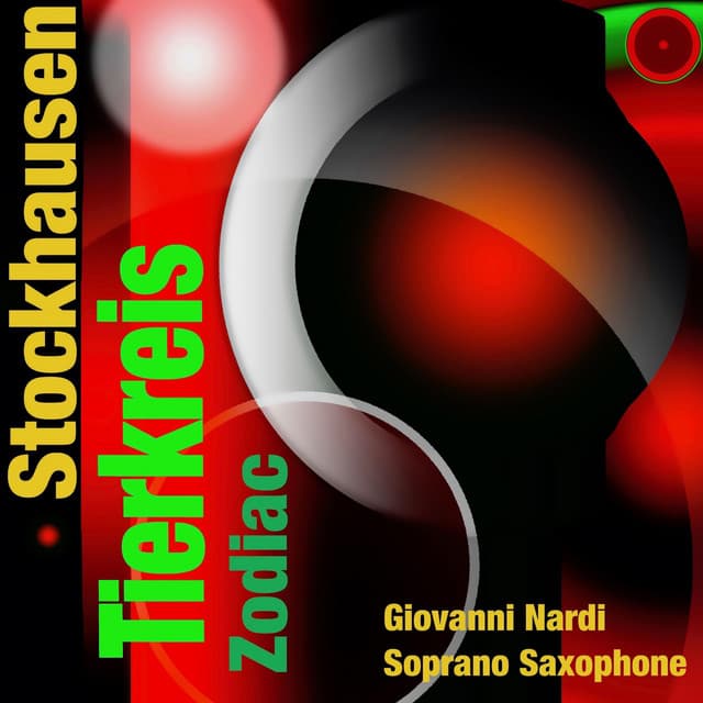 Stockhausen: Tierkreis for Saxophone - Karlheinz Stockhausen