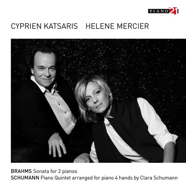 Brahms: Sonata for 2 Pianos - Schumann: Piano Quintet, Op. 44 - Cyprien Katsaris