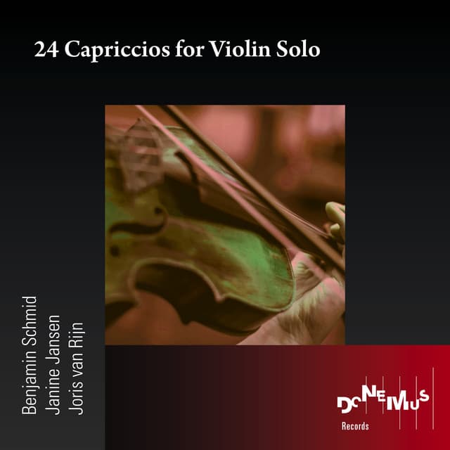 24 Capriccios for Violin Solo - Benjamin Schmid