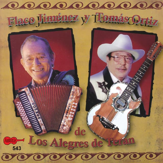 Flaco Jiménez y Tomás Ortiz de los Alegres de Terán - Flaco Jimenez