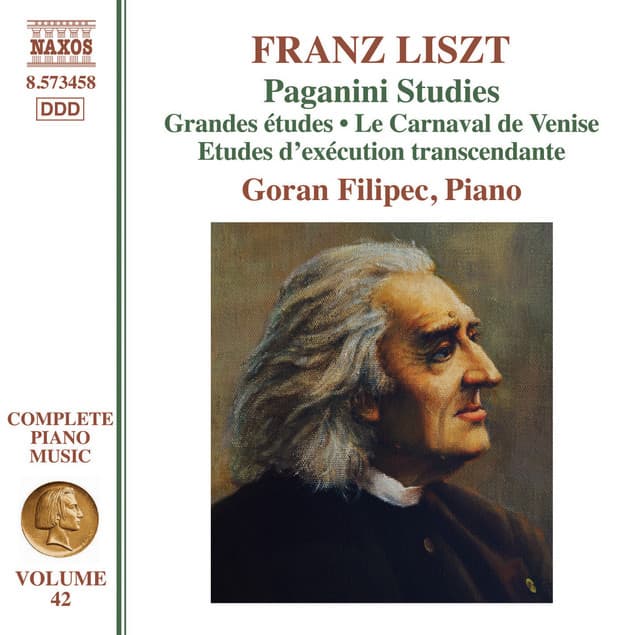 Liszt Complete Piano Music, Vol. 42: Paganini Studies - Franz Liszt