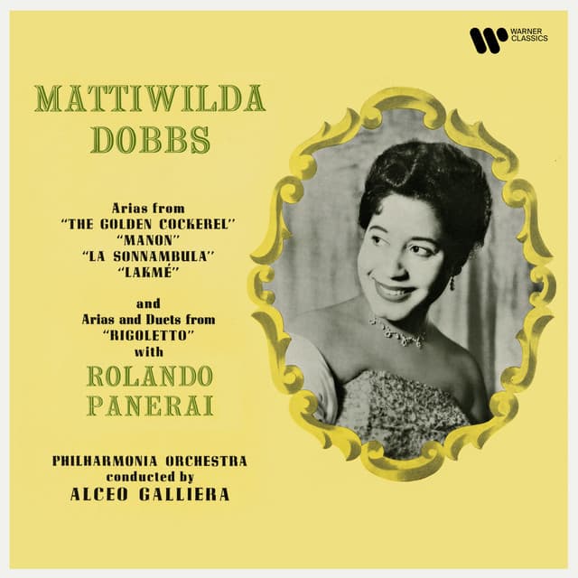 Arias from The Golden Cockerel, Manon, La sonnambula & Lakmé - Arias and Duets from Rigoletto - Mattiwilda Dobbs