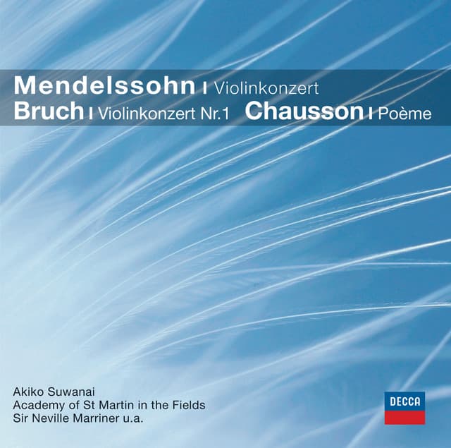 Mendelssohn, Bruch: Violinkonzerte - Akiko Suwanai