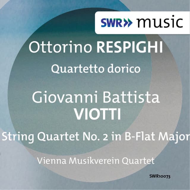 Respighi: Quartetto dorico - Viotti: String Quartet No. 2 - Giovanni Battista Viotti