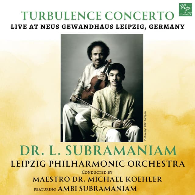 Turbulence Concerto - L. Subramaniam