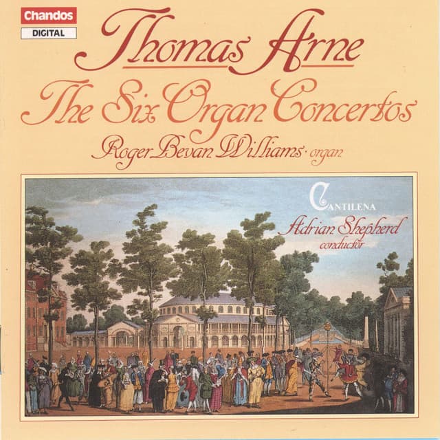 Arne: The Six Organ Concertos - Thomas Arne