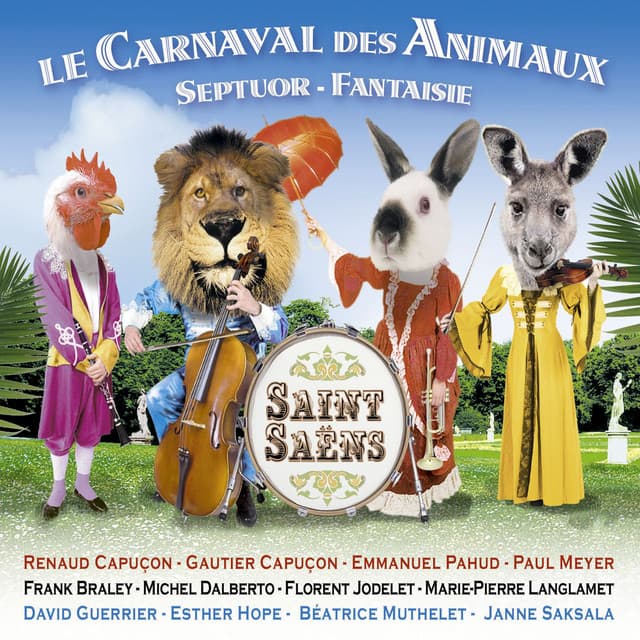 Saint-Saëns: Le carnaval des animaux, Septuor & Fantaisie - Camille Saint-Saëns