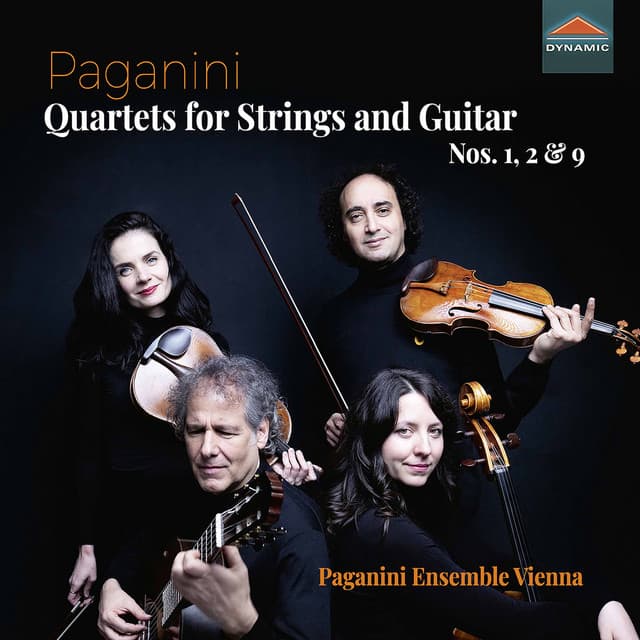 Paganini: Quartets for Strings & Guitar Nos. 1, 2 & 9 - Niccolò Paganini