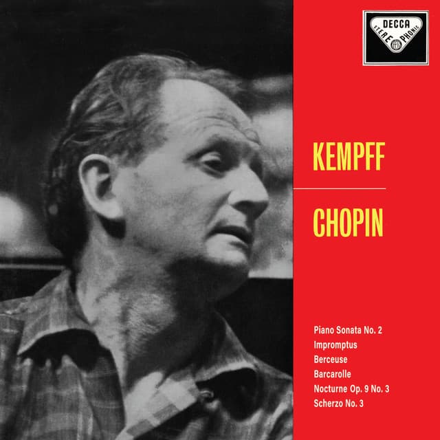 Chopin: Piano Sonata No. 2; Impromptus; Berceuse; Barcarolle - Frédéric Chopin