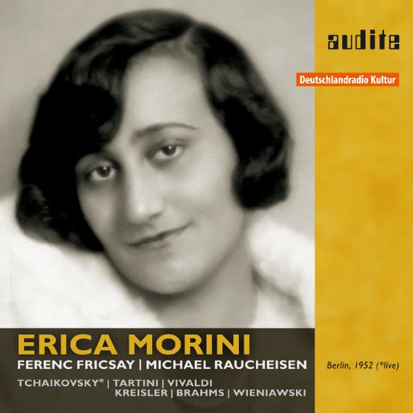 Erica Morini plays Tchaikovsky, Tartini, Vivaldi, Kreisler, Brahms and Wieniawski - Erica Morini