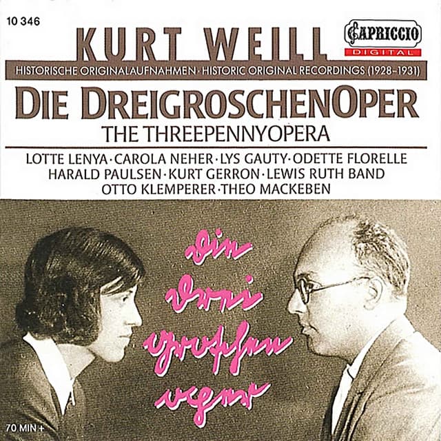 Weill: Die Dreigroschenoper - Bertolt Brecht