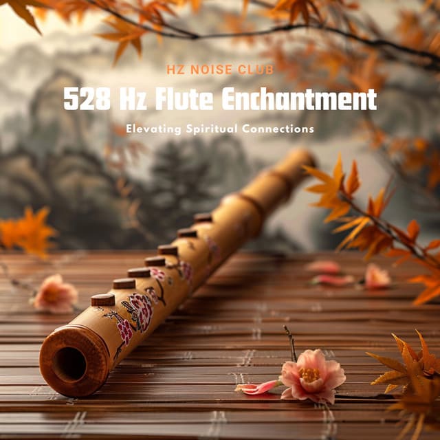 528 Hz Flute Enchantment: Elevating Spiritual Connections - Hz Noise Club
