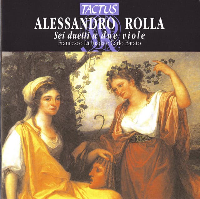 Rolla: 6 duetti a due viole - Alessandro Rolla