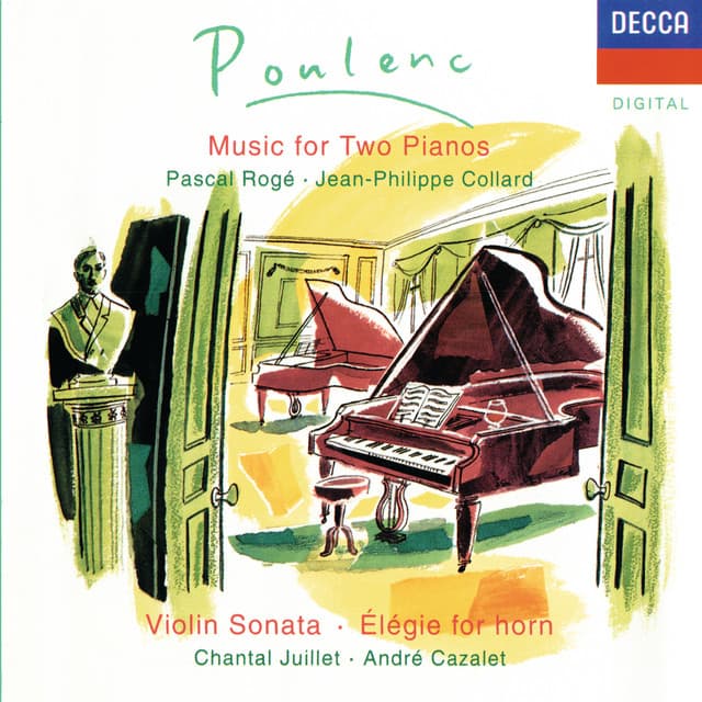 Poulenc: Sonata for 2 Pianos; Violin Sonata etc - Francis Poulenc
