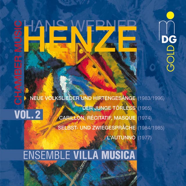 Henze: Chamber Music, Vol. 2 - Hans Werner Henze