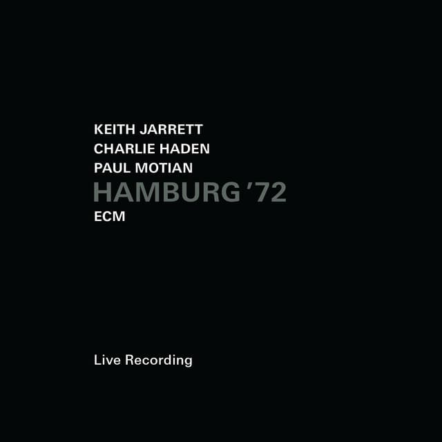 Hamburg '72 - Keith Jarrett