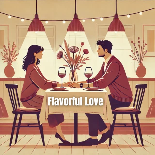 Flavorful Love: Cozy Dinner Date, Culinary Romance Story, Intimate Dining - Instrumental