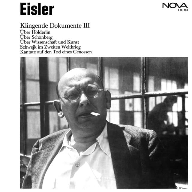 Eisler: Klingende Dokumente III - Hanns Eisler