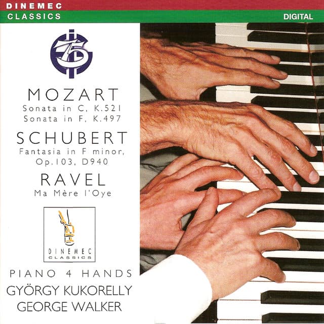 Mozart, Schubert & Ravel: Piano 4 Hands - Gyorgy Kukorelly