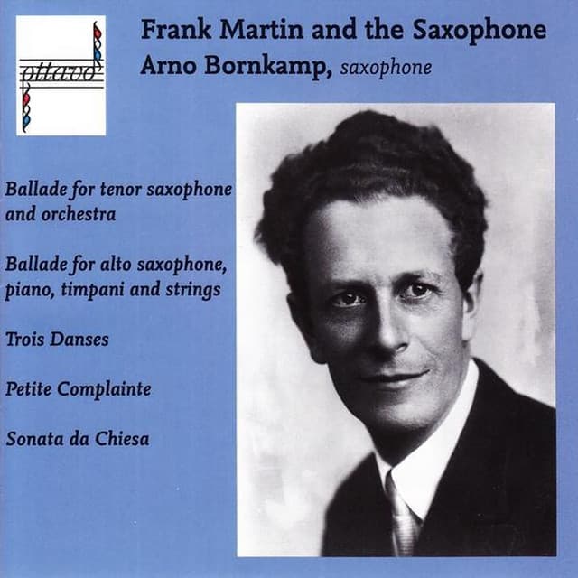 Frank Martin and the Saxophone - Frank Martin