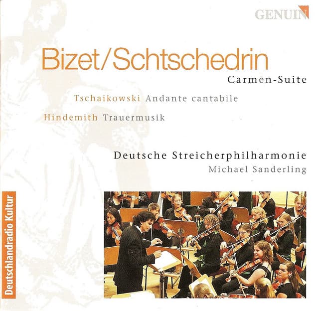 Shchedrin, R.K.: Carmen Suite / Hindemith, P.: Trauermusik - Deutsche Streicherphilharmonie