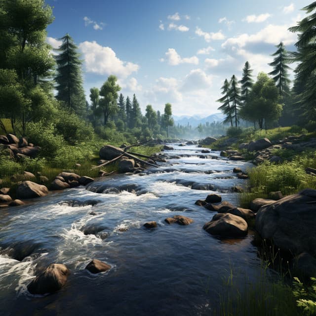 River Flow Yoga: Calming Waters for Practice - Yoga Music Spa