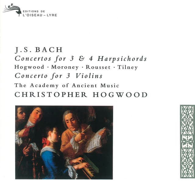 Bach, J.S.: Concertos for 3 & 4 Harpsichords - Johann Sebastian Bach
