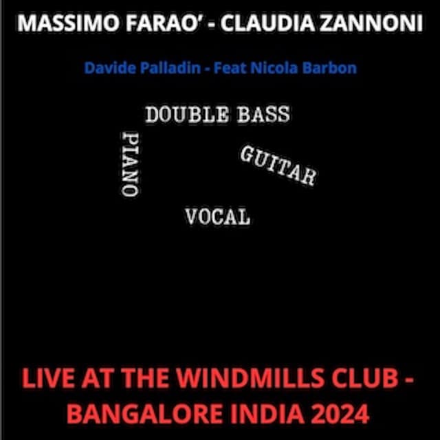 Live at Windmills, Bangalore, India 2024 - Massimo Faraò