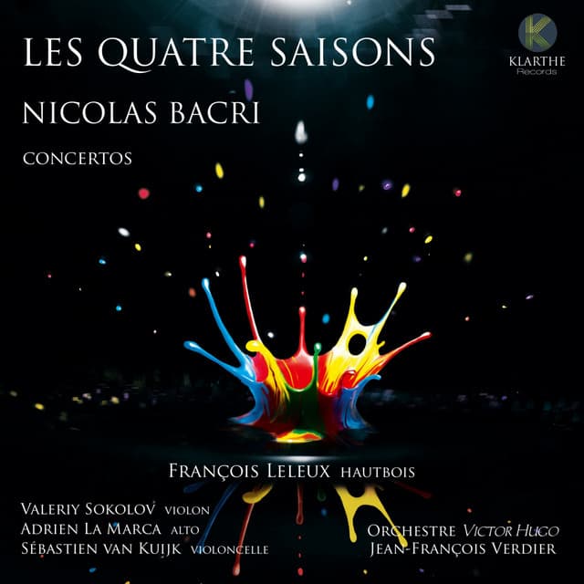 Les quatre saisons - Nicolas Bacri