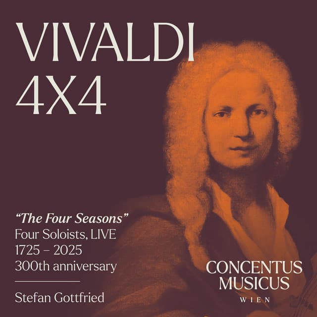 Vivaldi 4x4 "The Four Seasons" | Four Soloists | LIVE | 1725 - 2025 | 300th anniversary - Antonio Vivaldi