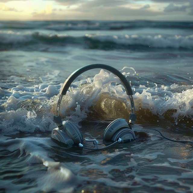 Ocean Echoes: Rhythmic Water Harmony - Relaxing Well