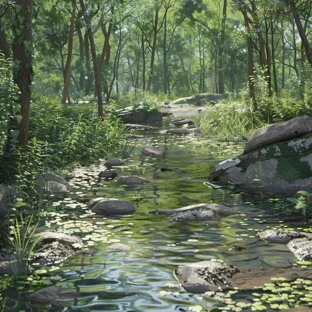 Binaural Aquatic Harmony: Soothing Water Sounds - Sonic Gateway