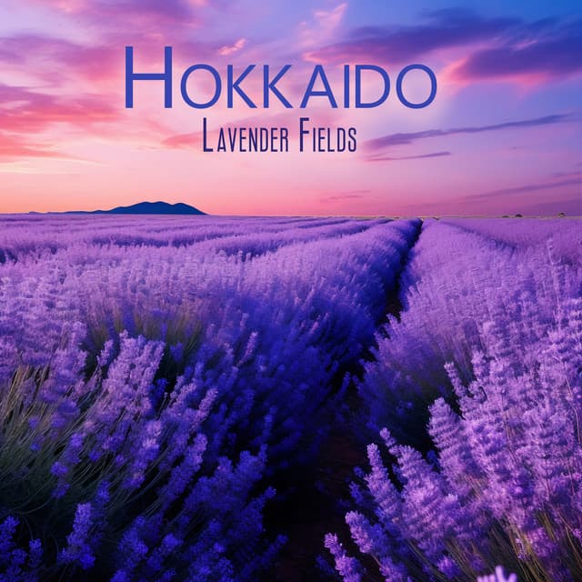 Hokkaido Lavender Fields - Asian Zen