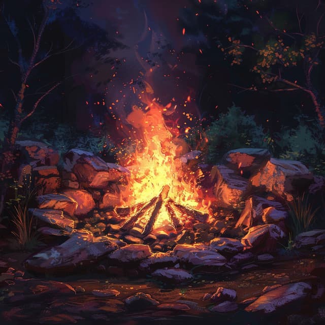 Cadencia Del Fuego: Sinfonía Rítmica De La Llama - Hola muestras de frecuencia