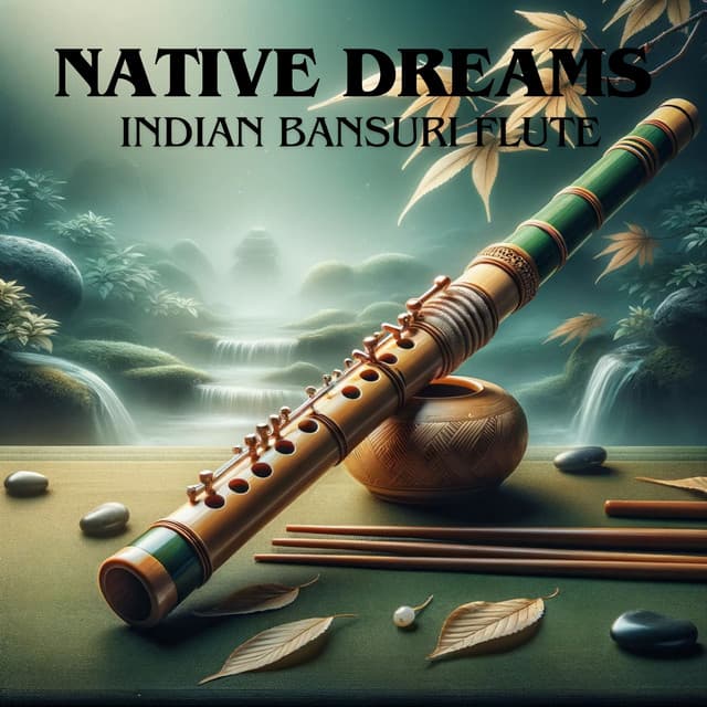 Native Dreams: Indian Bansuri Flute - Relaxing Melodies for Positive Energy and Serene Slumber, Yoga & Sleep - Asian Flute Music Oasis