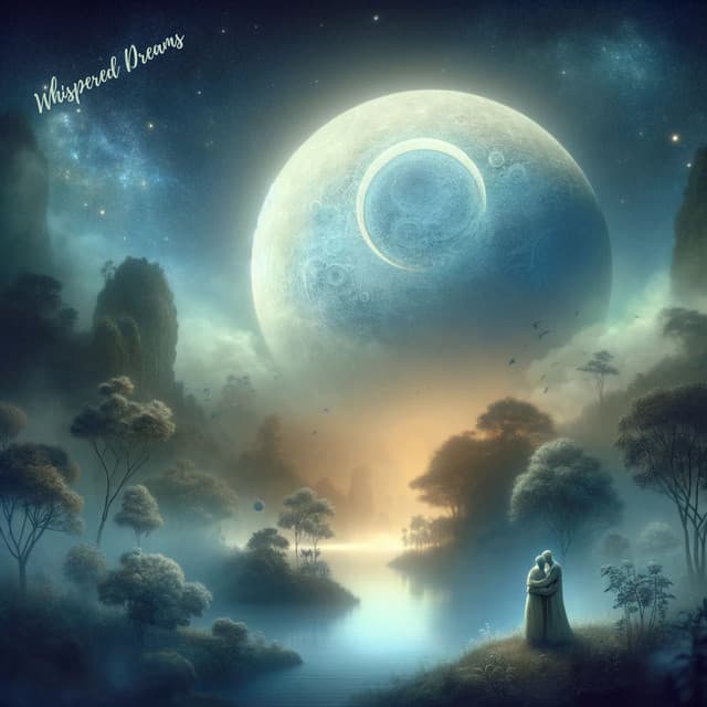 Whispered Dreams: A Dreamy Embrace in the Moon's Whisper - New Age Instrumental Music