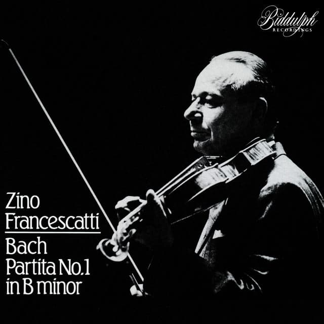 J.S. Bach: Violin Partita No. 1 in B Minor, BWV 1002 - Johann Sebastian Bach