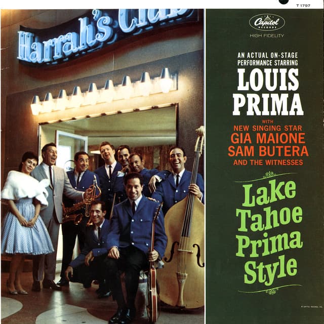 Lake Tahoe Prima Style - Louis Prima