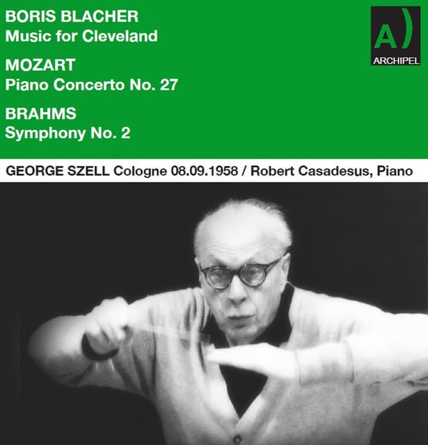 Blacher, Mozart & Brahms: Orchestral Works - George Szell